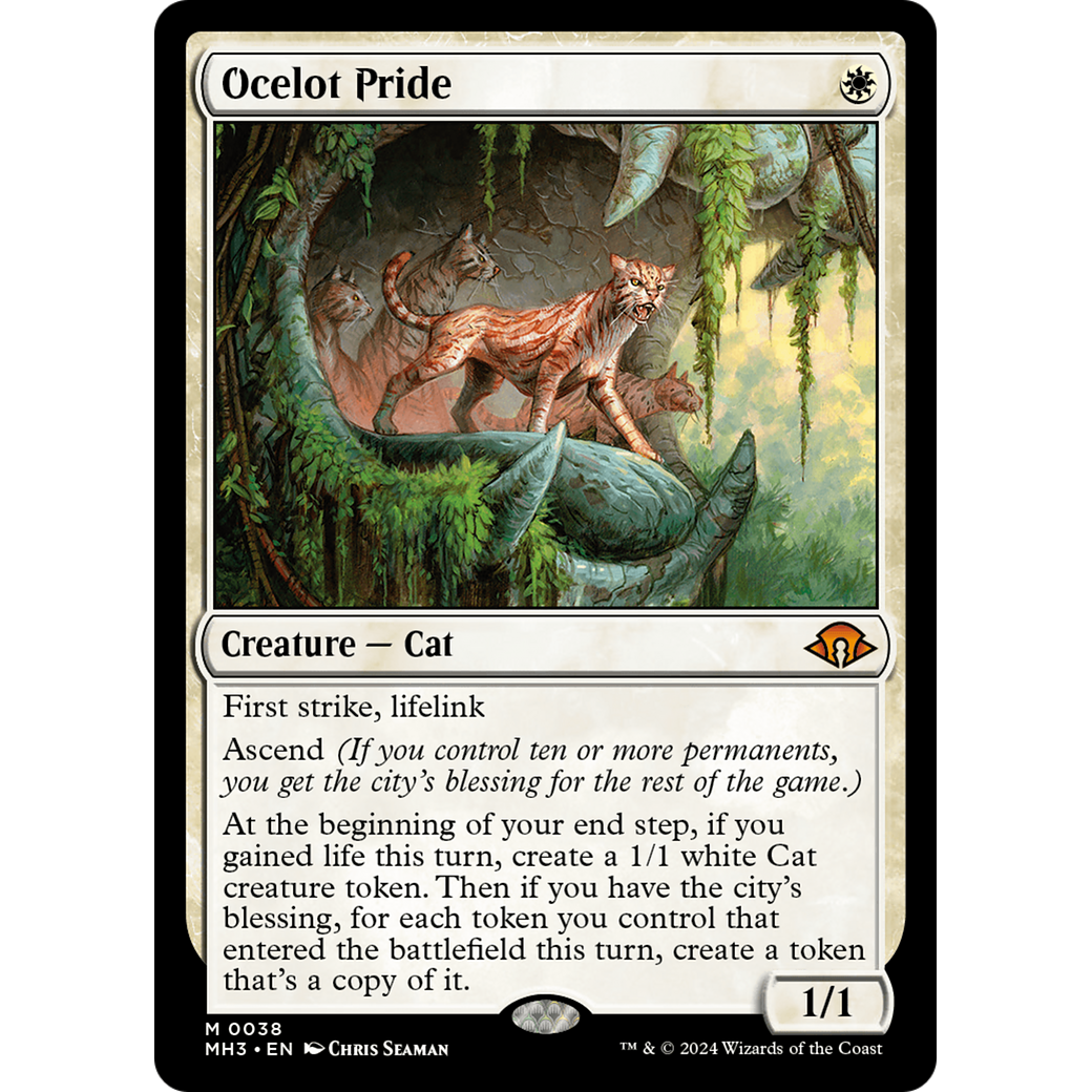 Ocelot Pride (MH3-038) - Modern Horizons 3 Foil