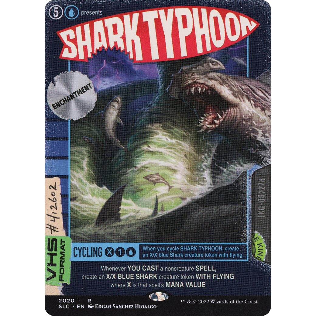 Shark Typhoon (SLC-2020) - Secret Lair Countdown Kit (Borderless) Foil