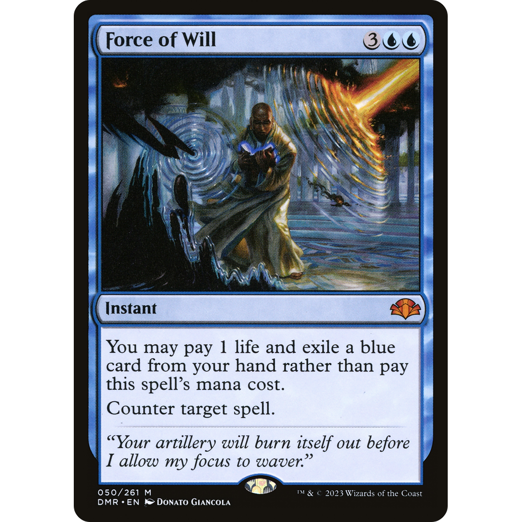 Force of Will (DMR-050) - Dominaria Remastered