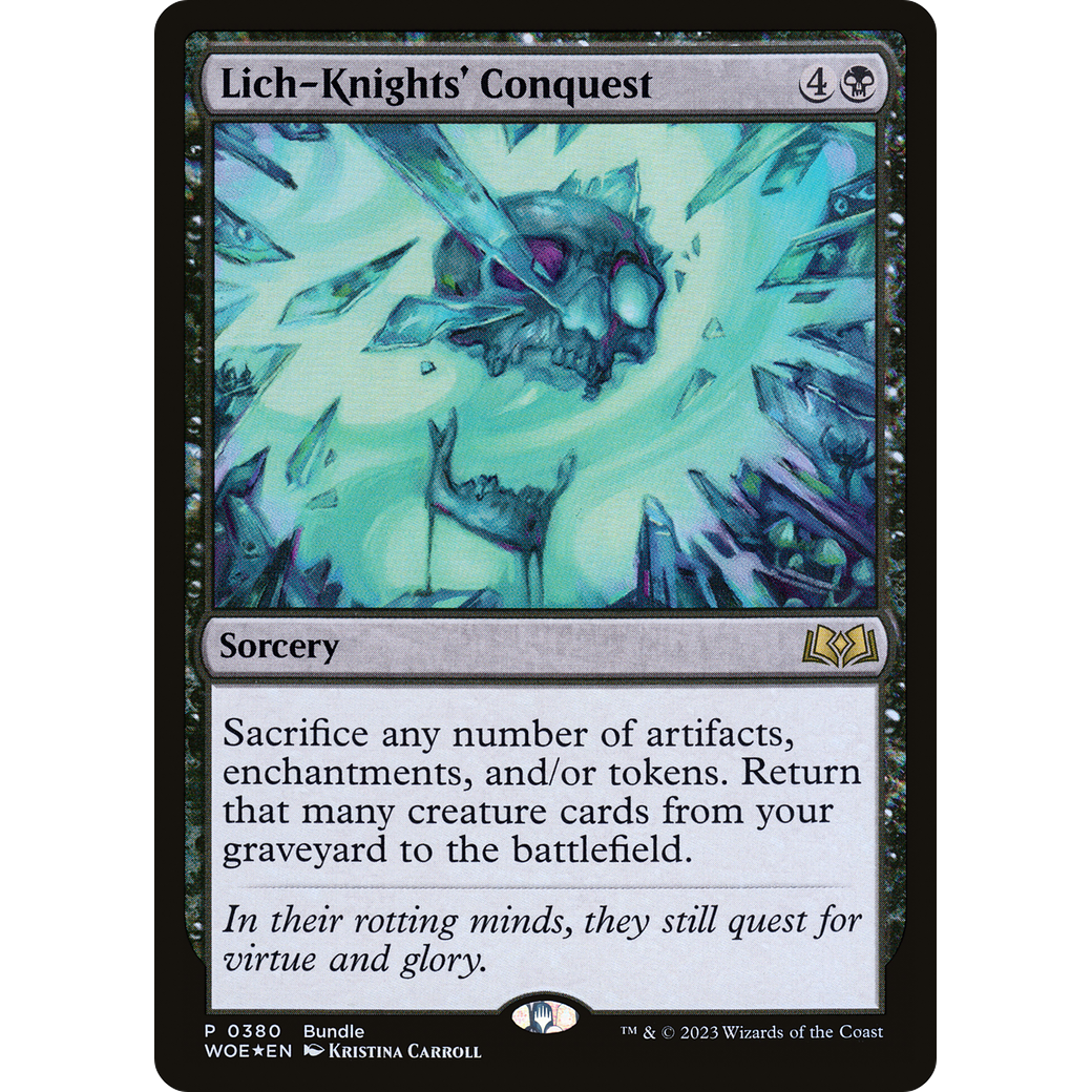 Lich-Knights' Conquest (UMP-380) - Wilds of Eldraine Foil