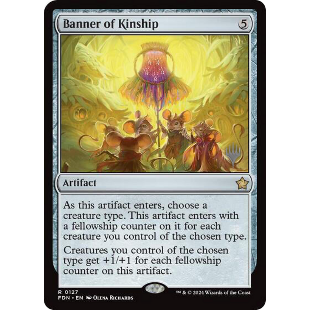 Banner of Kinship (PPDFT-127) - Promo Pack: Aetherdrift Foil