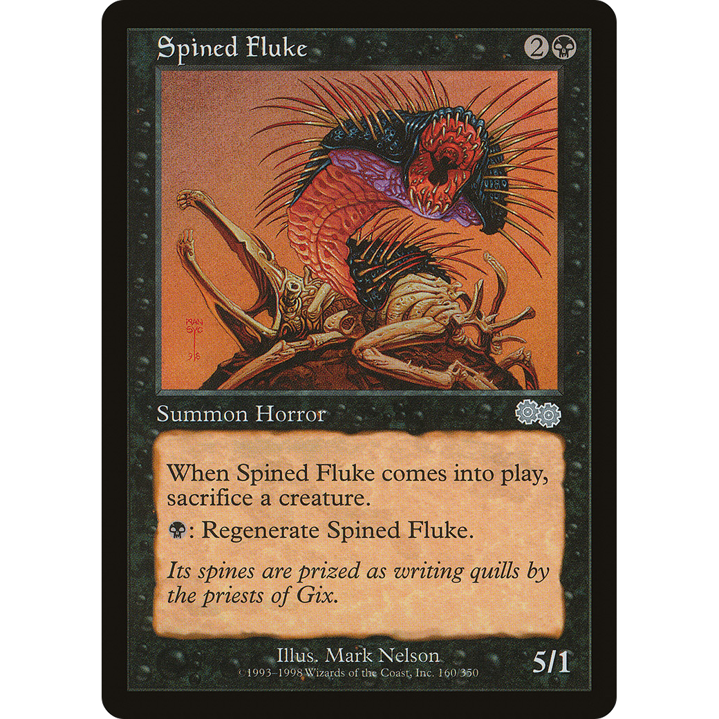 Spined Fluke (USG-160) - Urza's Saga