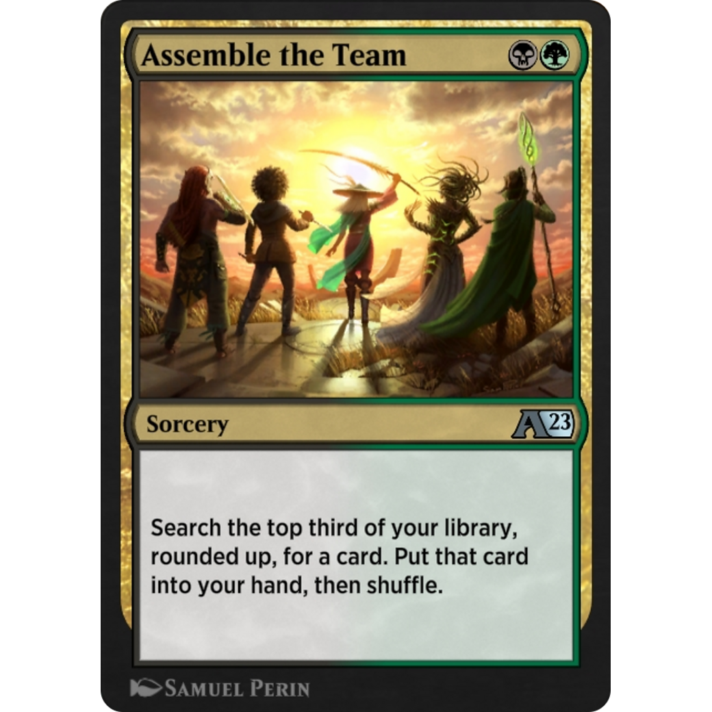 Assemble the Team (YBRO-017) - Alchemy: The Brothers' War