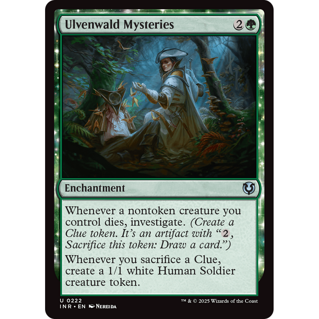 Ulvenwald Mysteries (INR-222) - Innistrad Remastered: (enchantment) Foil