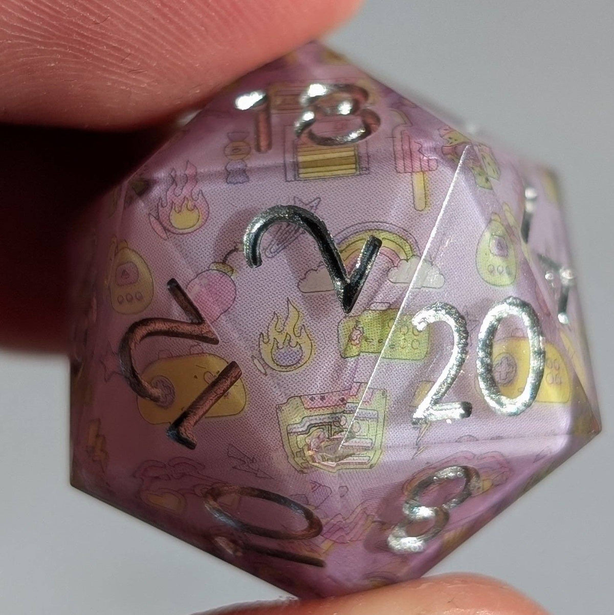 Memory Pop 7-Piece Polyhedral Dice Set