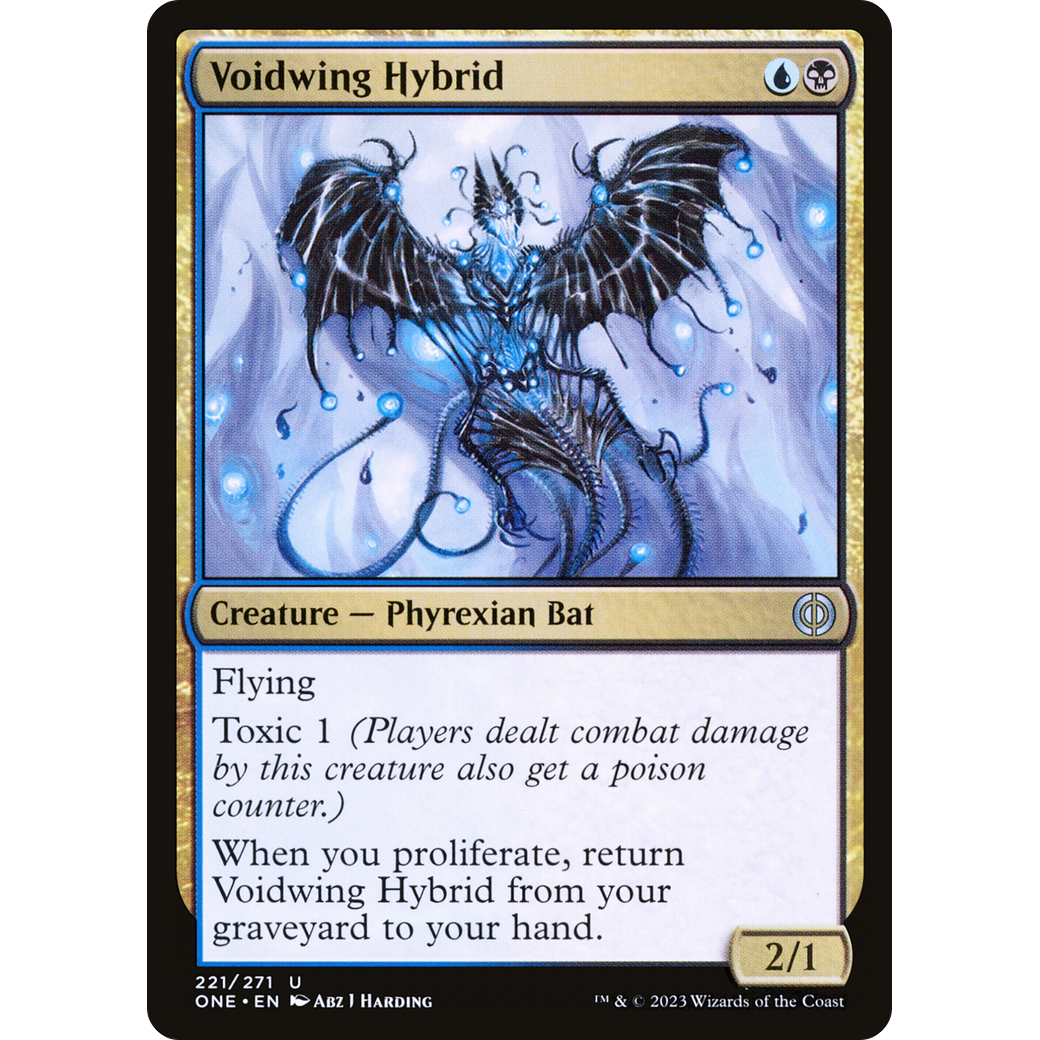 Voidwing Hybrid (ONE-221) - Phyrexia: All Will Be One Foil