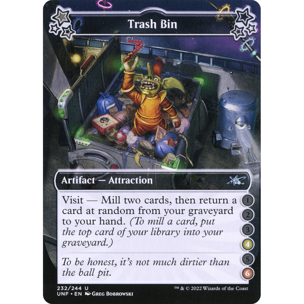 Trash Bin (4-6) (UNF-232) - Unfinity Foil