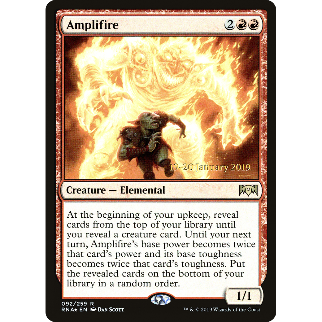 Amplifire (PRE-092) - Ravnica Allegiance Promos Foil
