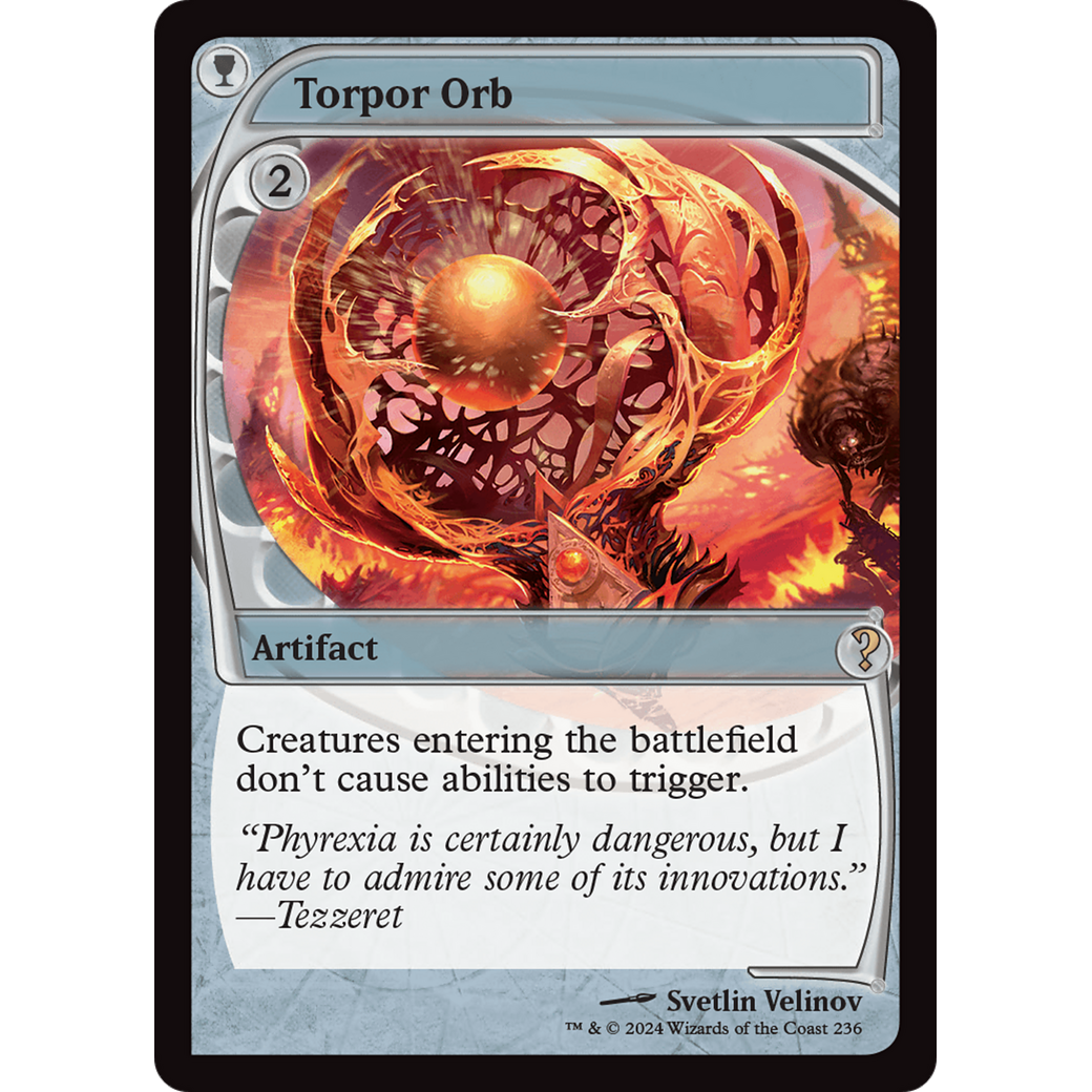 Torpor Orb (Future Sight) (MB2-236) - Mystery Booster 2