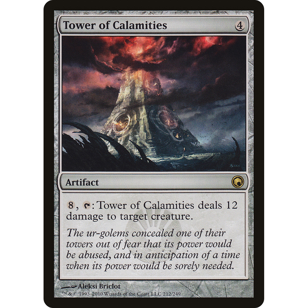 Tower of Calamities (SOM-212) - Scars of Mirrodin Foil