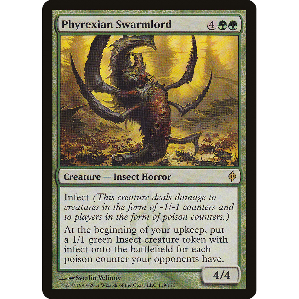 Phyrexian Swarmlord (NPH-119) - New Phyrexia