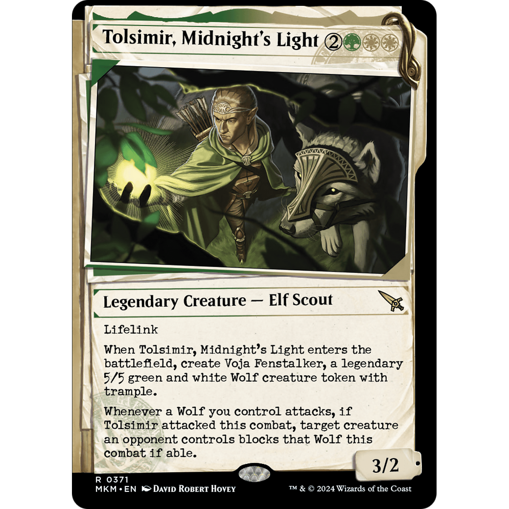 Tolsimir, Midnight's Light (MKM-371) - Murders at Karlov Manor: (Showcase)