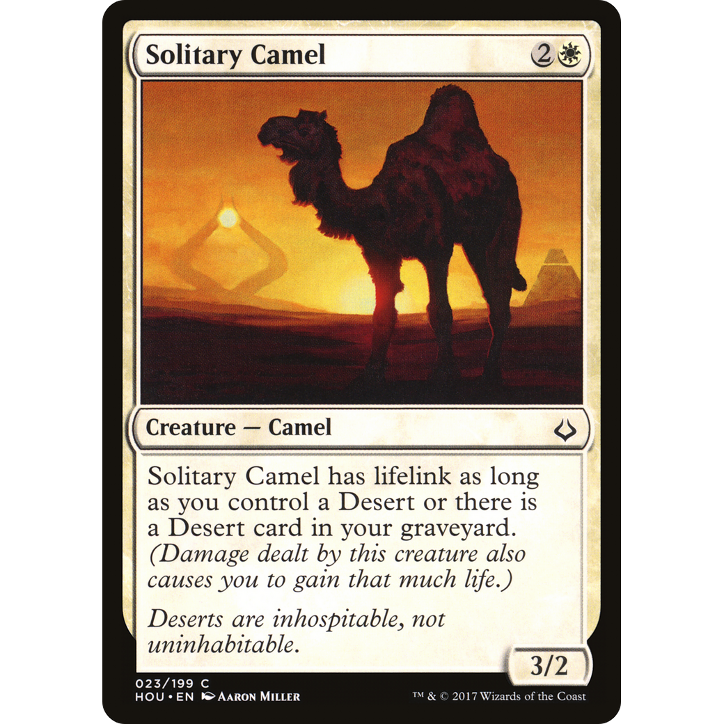 Solitary Camel (HOU-023) - Hour of Devastation