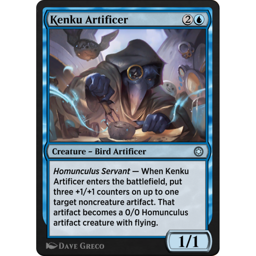 Kenku Artificer (HBG-125) - Alchemy Horizons: Baldur's Gate