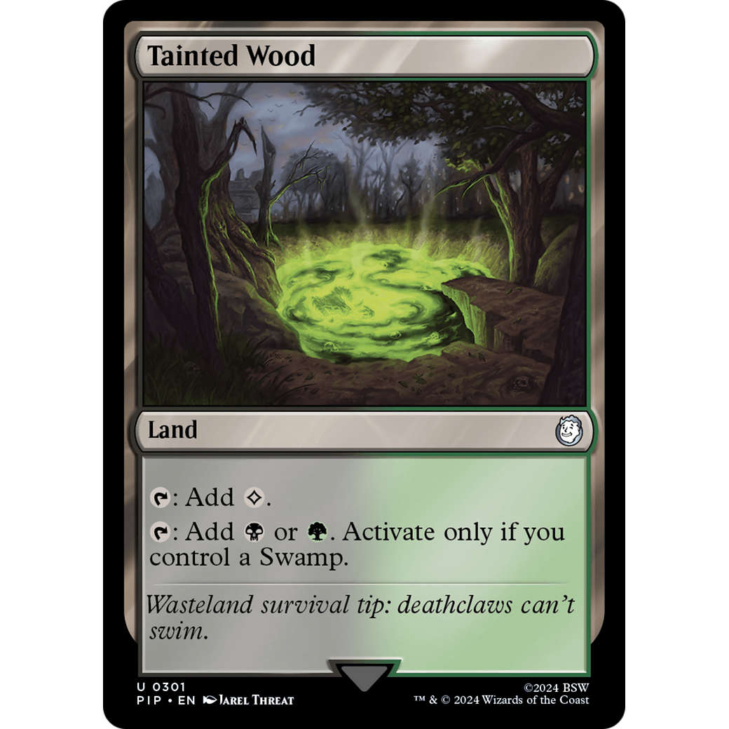 Tainted Wood (PIP-301) - Fallout Foil