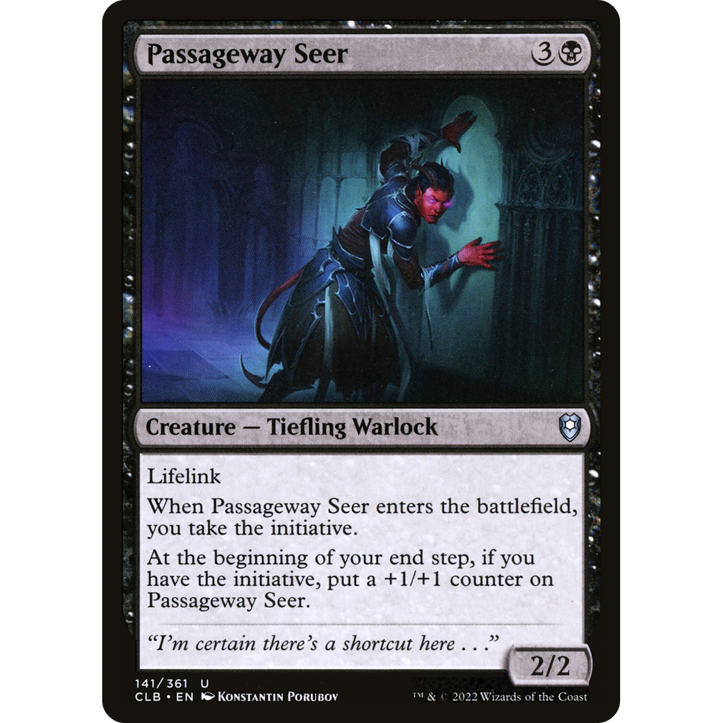 Passageway Seer (CLB-141) - Commander Legends: Battle for Baldur's Gate