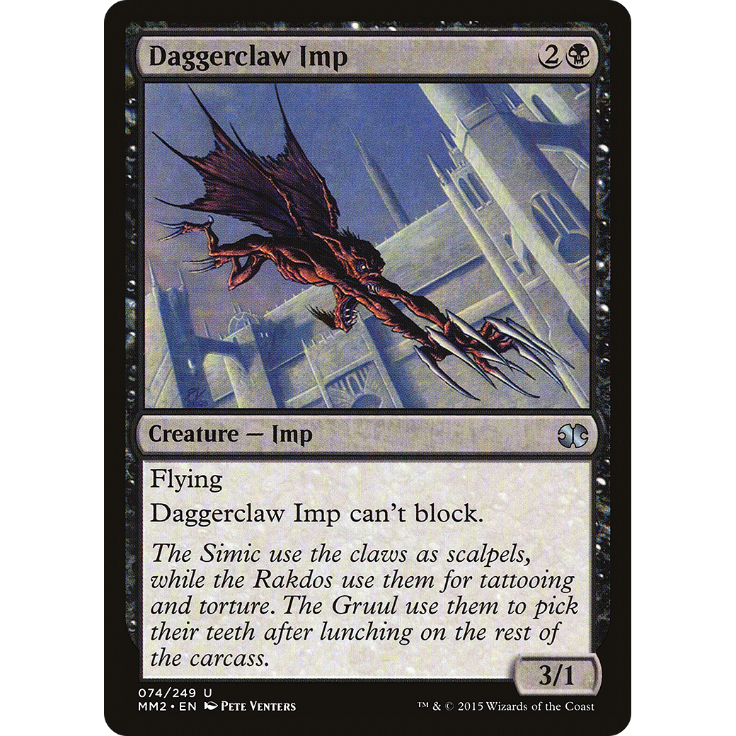 Daggerclaw Imp (MM2-074) - Modern Masters 2015 Foil