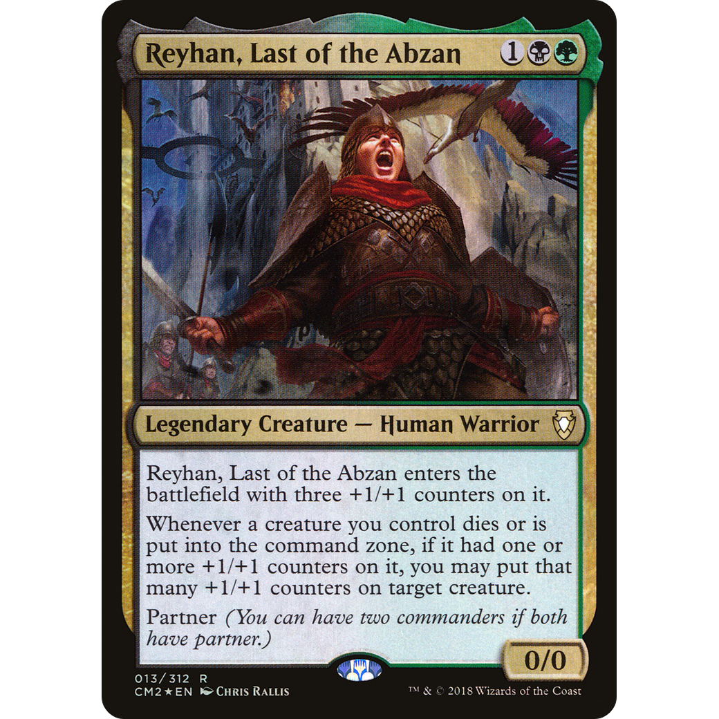 Reyhan, Last of the Abzan (CM2-013) - Commander Anthology Volume II Foil