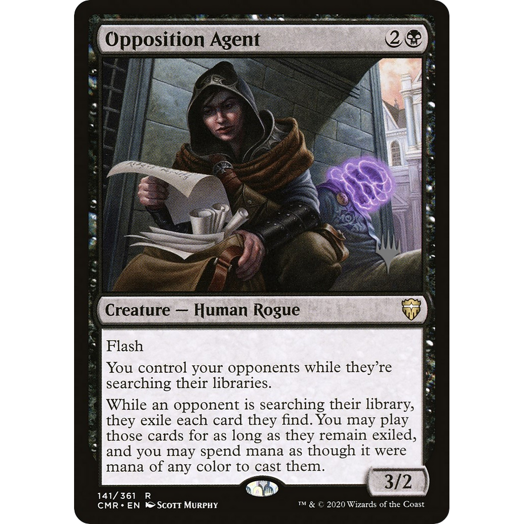Opposition Agent (PPMKM-141) - Commander Legends Promos Foil