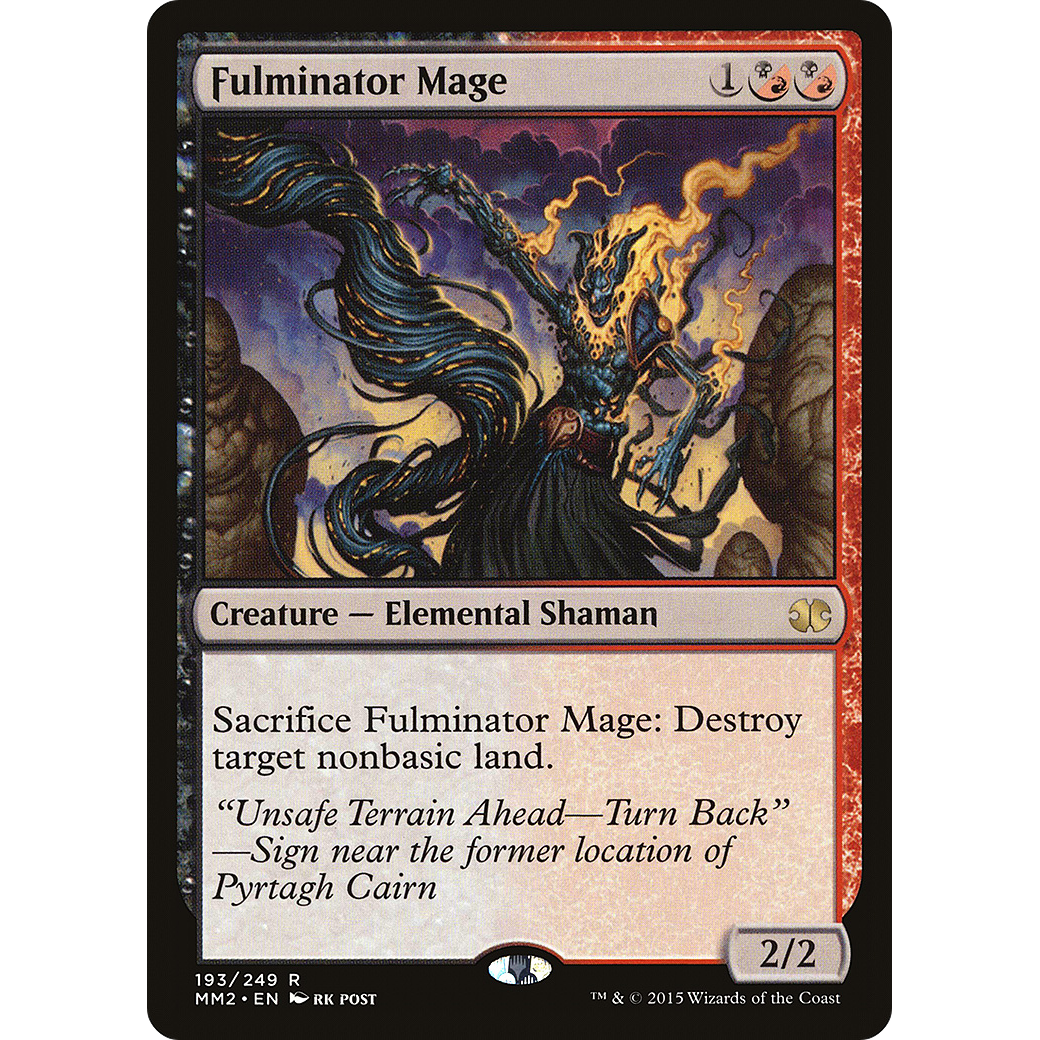 Fulminator Mage (MM2-193) - Modern Masters 2015