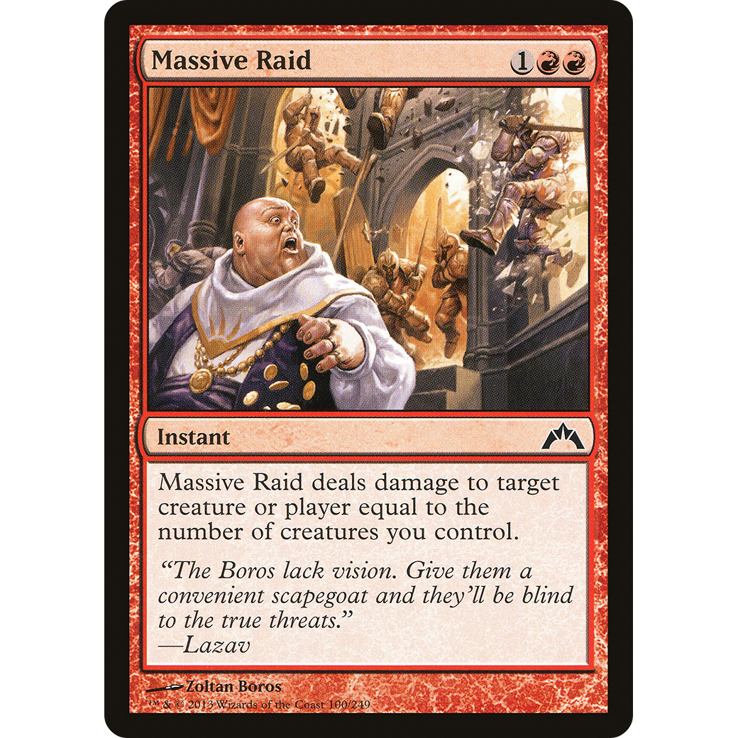 Massive Raid (GTC-100) - Gatecrash