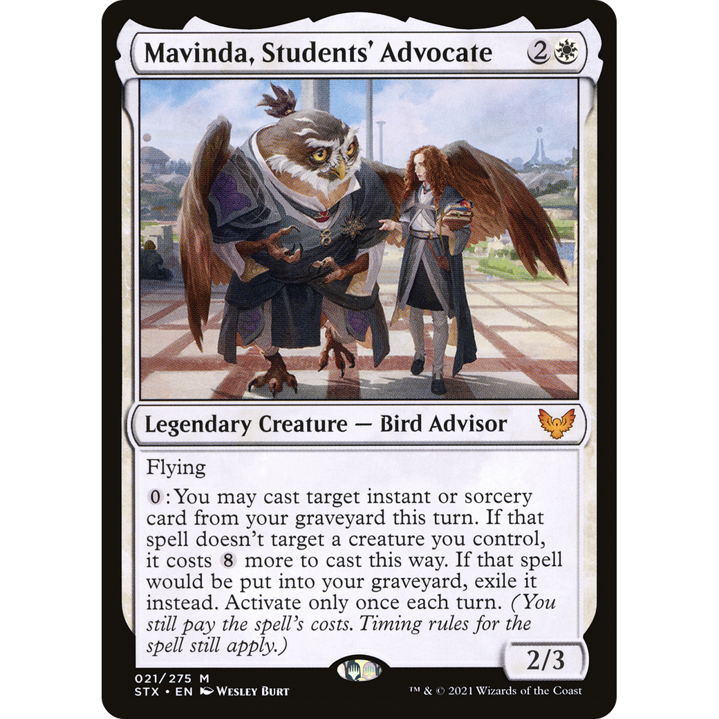 Mavinda, Students' Advocate (STX-021) - Strixhaven: School of Mages