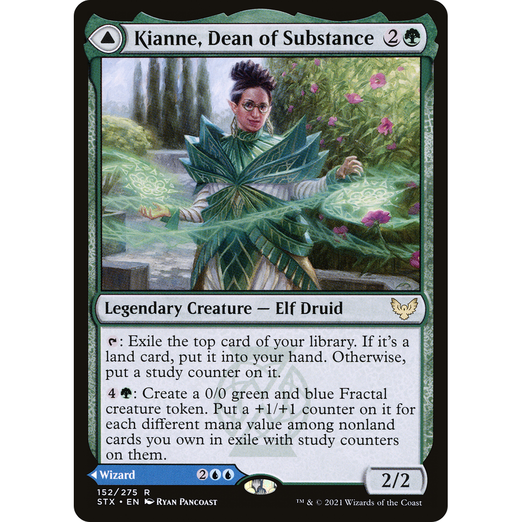 Kianne, Dean of Substance (STX-152) - Strixhaven: School of Mages Foil