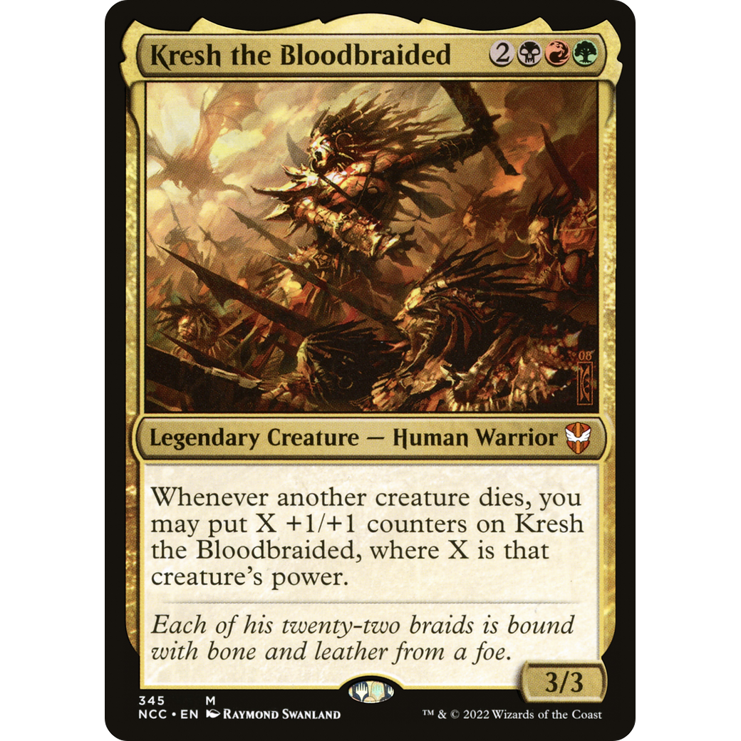 Kresh the Bloodbraided (NCC-345) - New Capenna Commander
