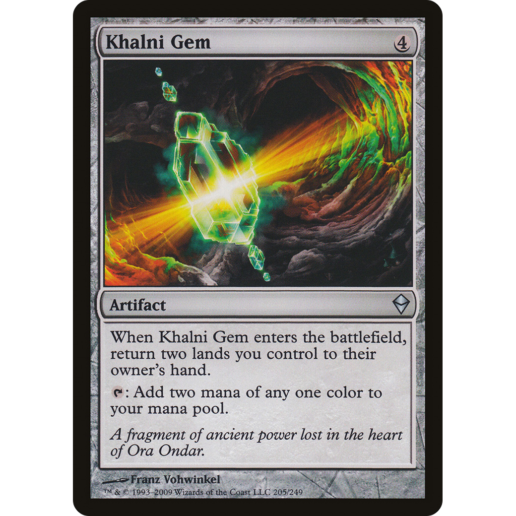 Khalni Gem (ZEN-205) - Zendikar Foil