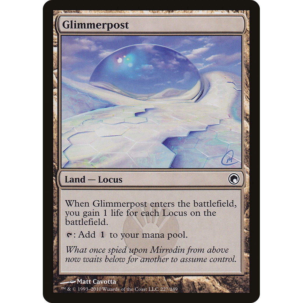 Glimmerpost (SOM-227) - Scars of Mirrodin Foil