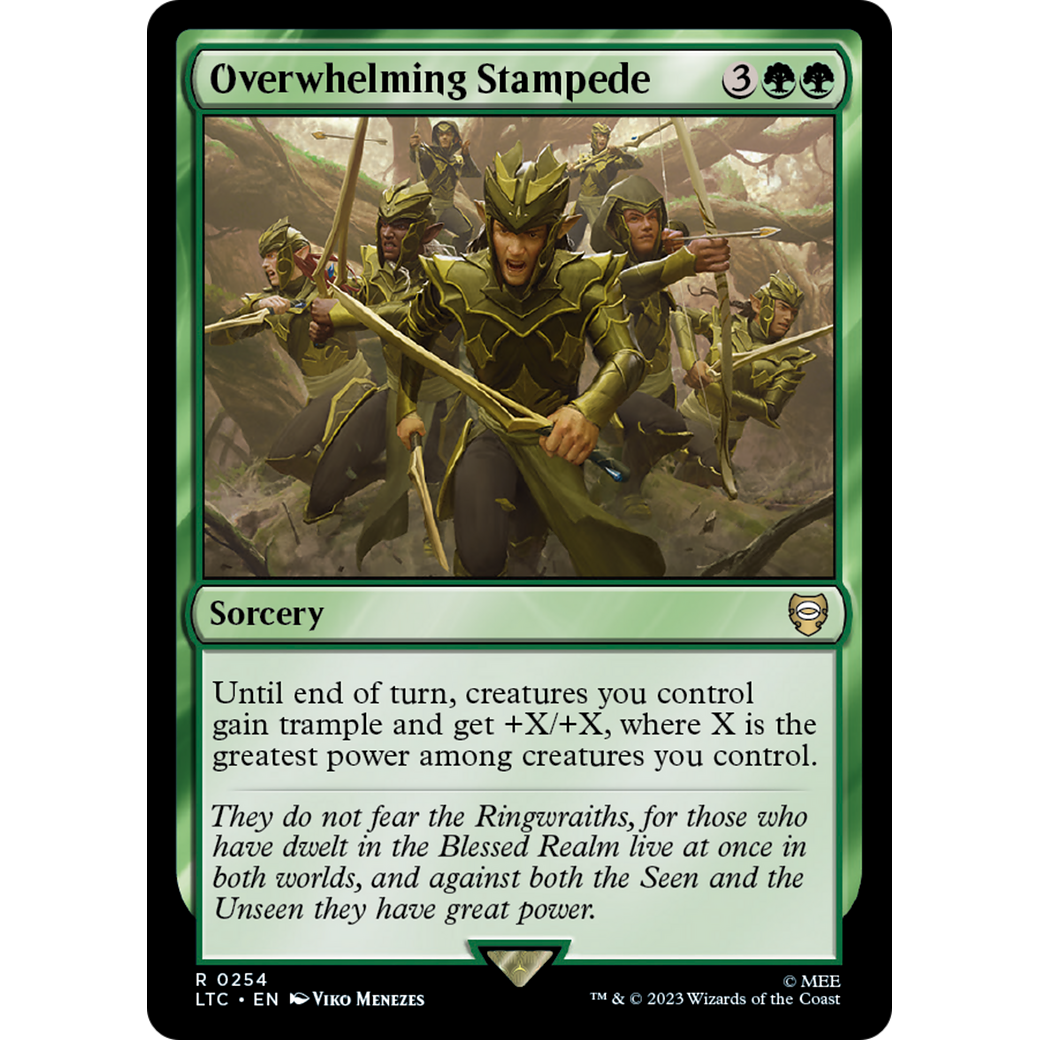 Overwhelming Stampede (LTC-254) - Tales of Middle-earth Commander
