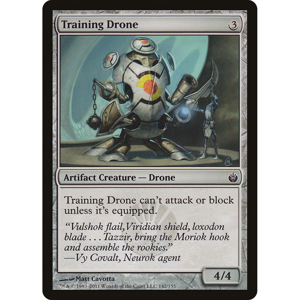 Training Drone (MBS-142) - Mirrodin Besieged