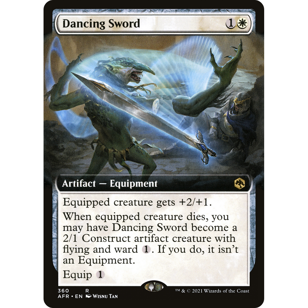 Dancing Sword (Extended Art) (AFR-360) - Adventures in the Forgotten Realms: (Extended Art)