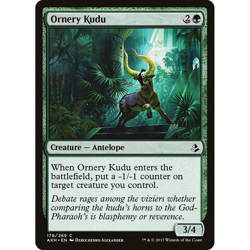 Ornery Kudu (AKH-178) - Amonkhet