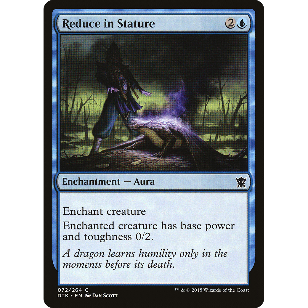 Reduce in Stature (DTK-072) - Dragons of Tarkir Foil