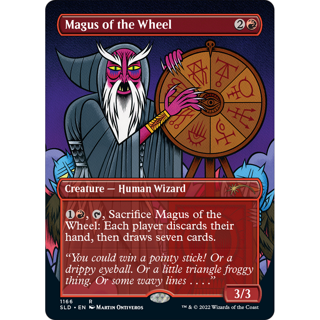 Magus of the Wheel (SLD-1166) - Secret Lair Drop (Borderless)