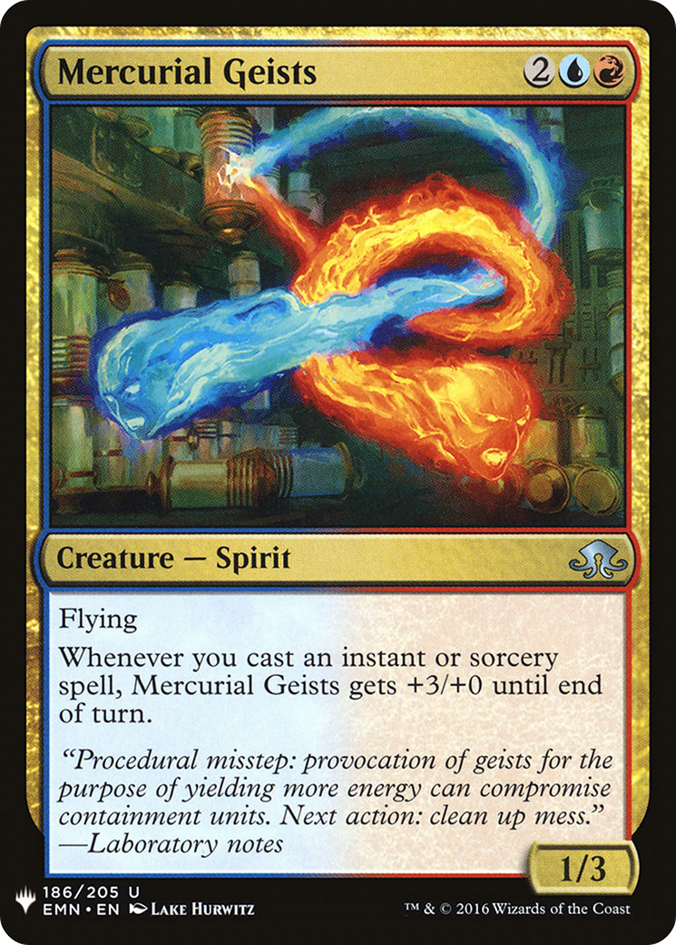 Mercurial Geists (LIST-186) - The List