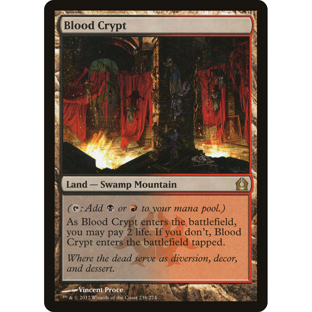 Blood Crypt (RTR-238) - Return to Ravnica Foil