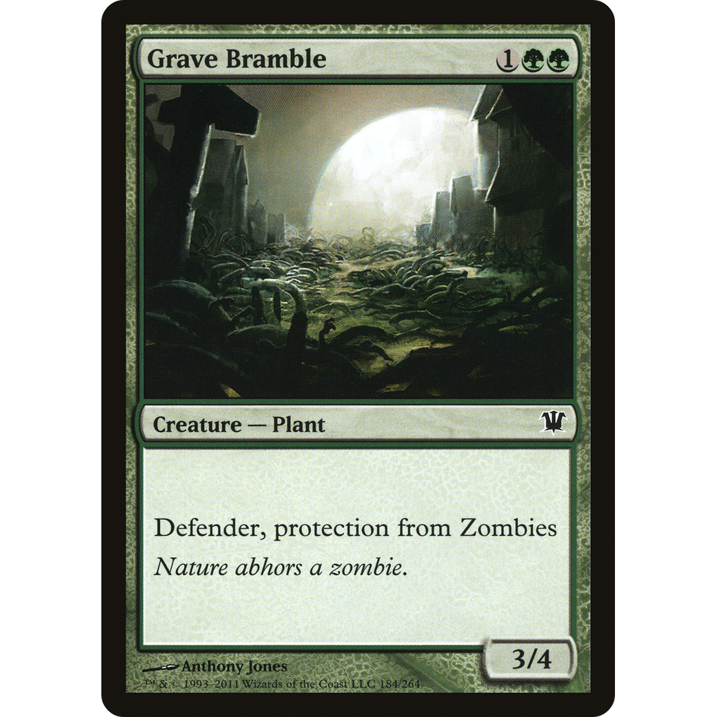 Grave Bramble (ISD-184) - Innistrad Foil