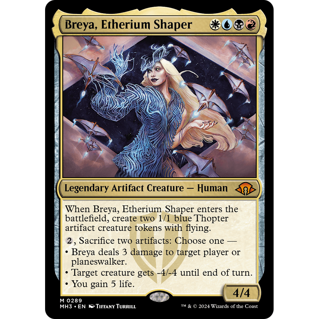 Breya, Etherium Shaper (MH3-289) - Modern Horizons 3 Foil