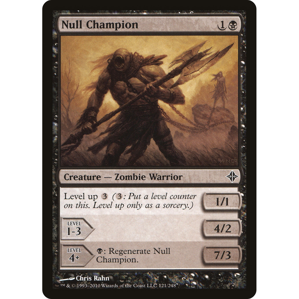 Null Champion (ROE-121) - Rise of the Eldrazi Foil