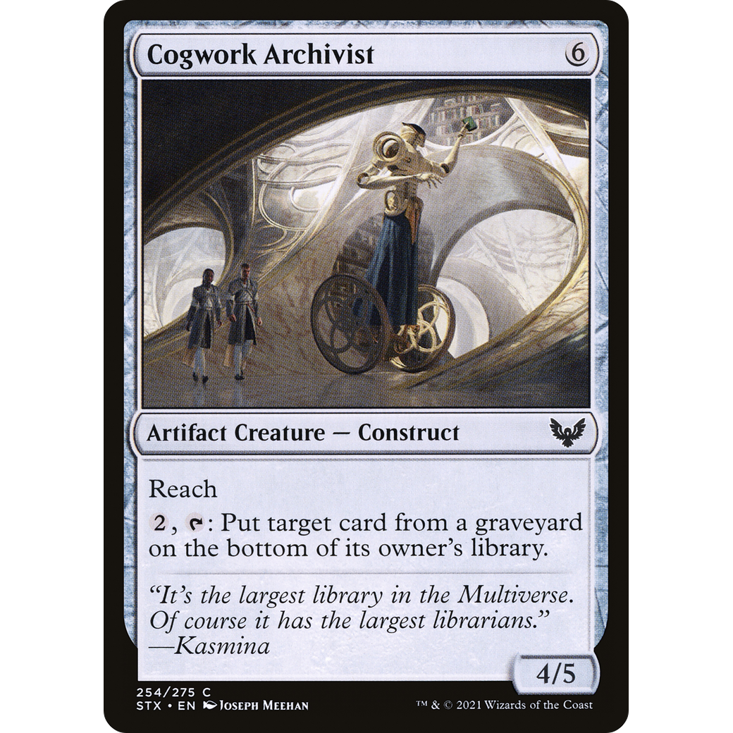 Cogwork Archivist (STX-254) - Strixhaven: School of Mages Foil