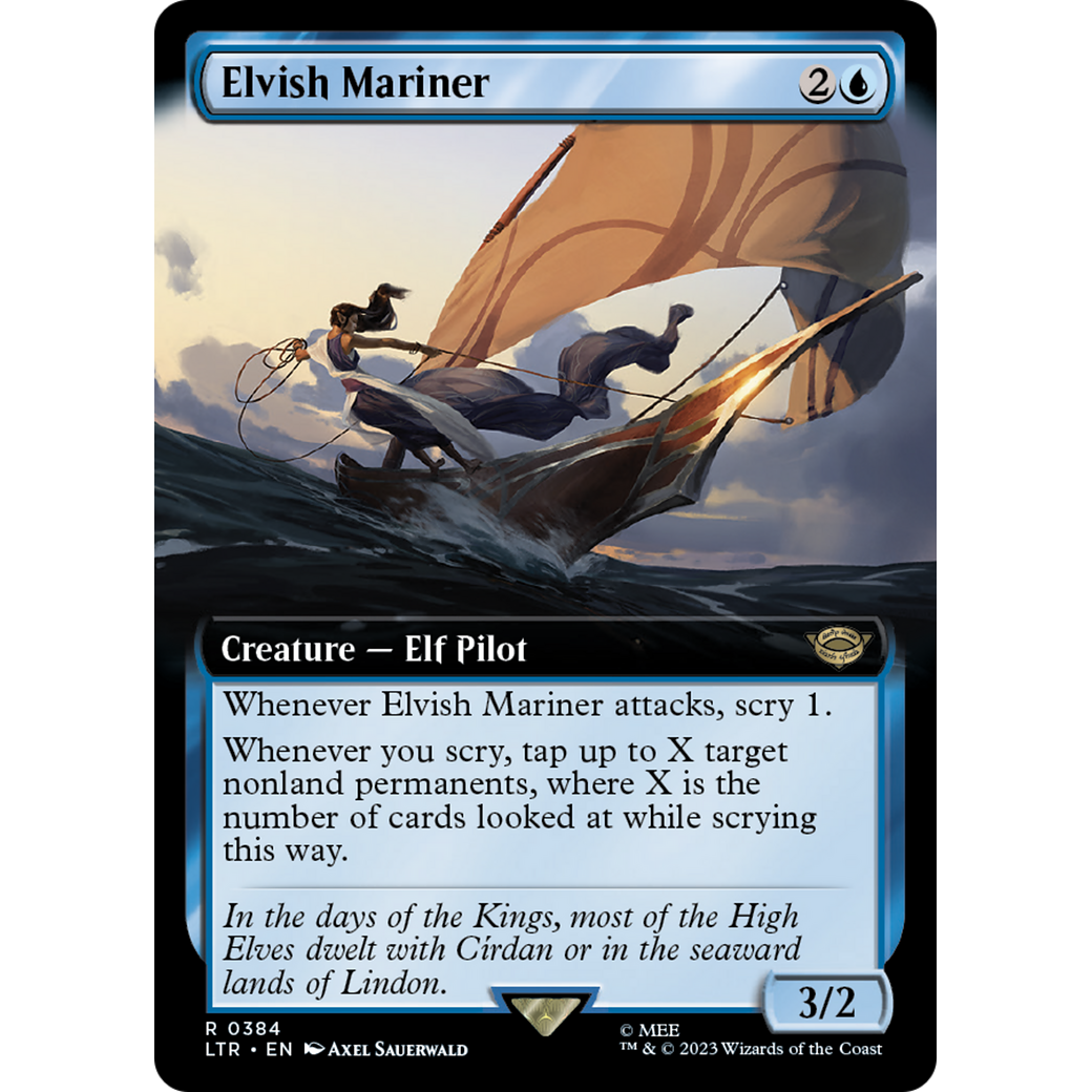 Elvish Mariner (LTR-384) - The Lord of the Rings: Tales of Middle-earth: (Extended Art)