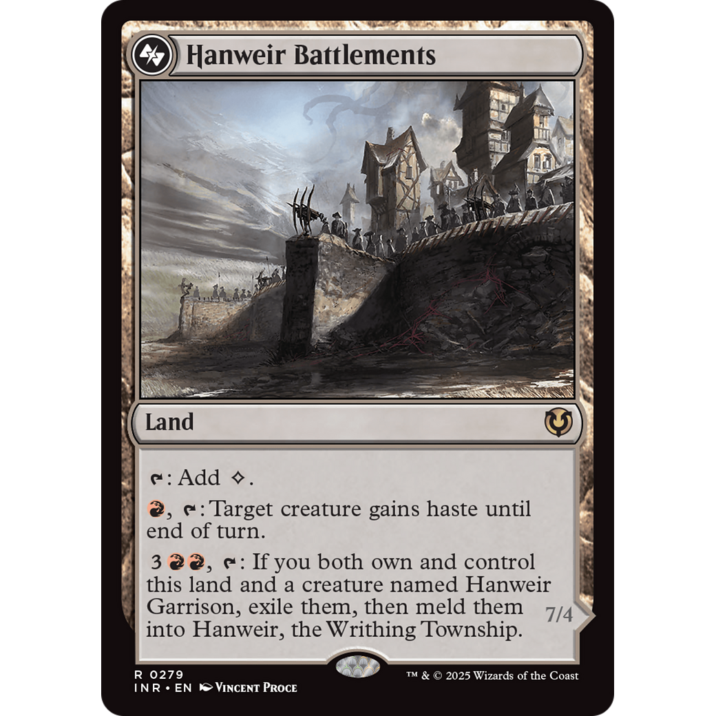 Hanweir Battlements (INR-279) - Innistrad Remastered Foil