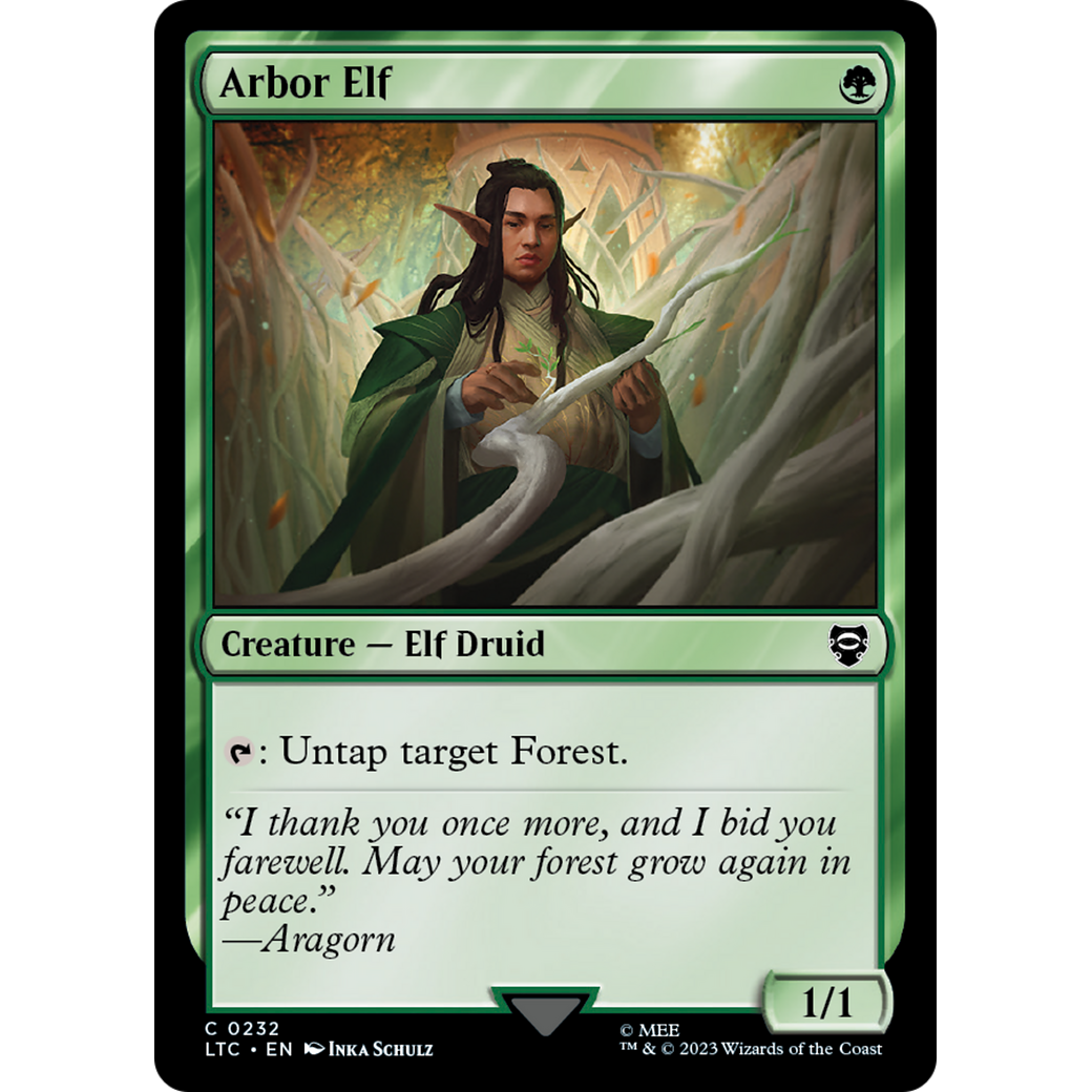 Arbor Elf (LTC-232) - Tales of Middle-earth Commander