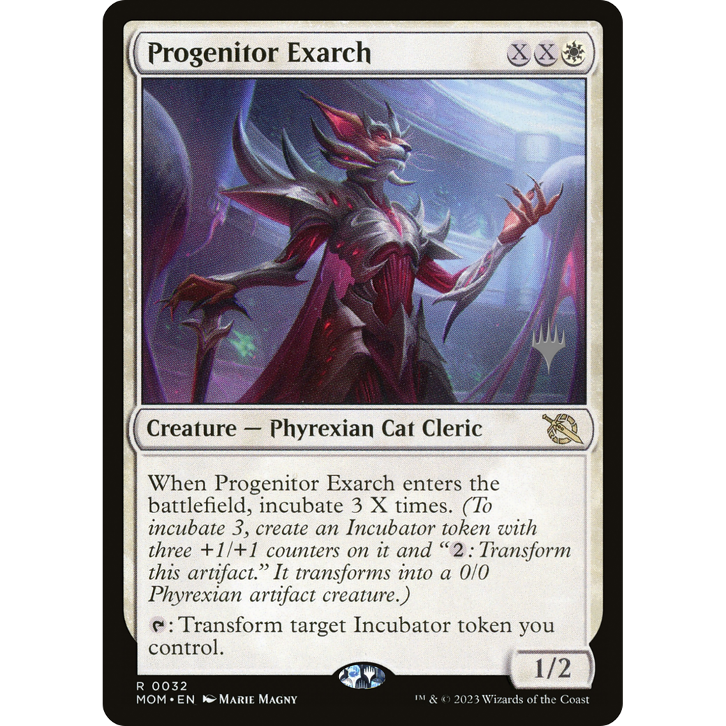 Progenitor Exarch (PPMOM-32P) - March of the Machine Promos Foil