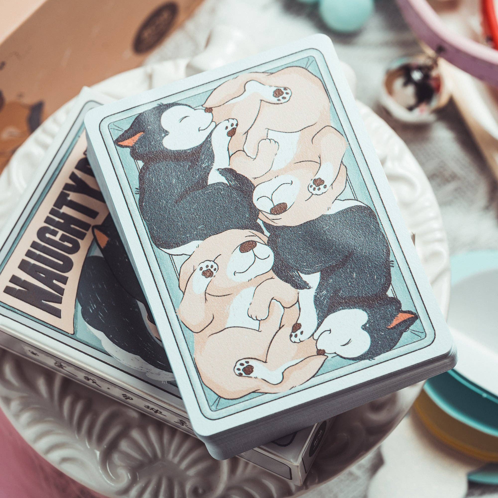 Naughty Dog & Liquid Cat Playing Cards: Naughty Dog