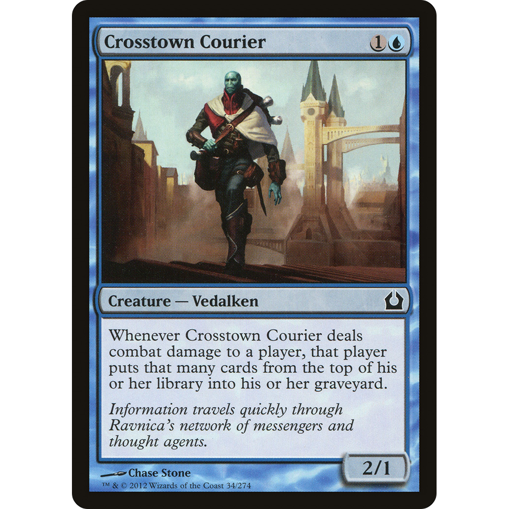 Crosstown Courier (RTR-034) - Return to Ravnica Foil