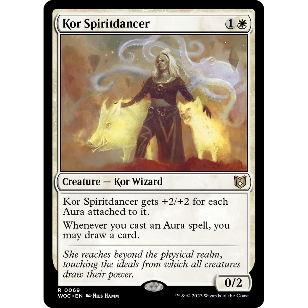 Kor Spiritdancer (WOC-069) - Wilds of Eldraine Commander