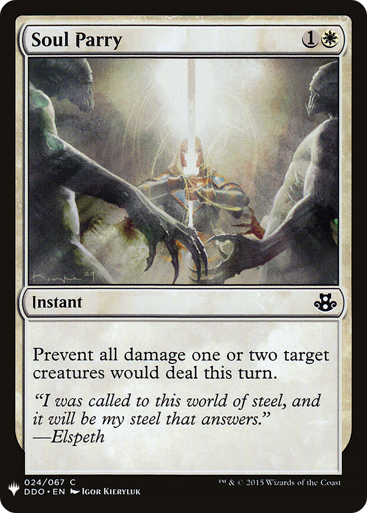 Soul Parry (LIST-024) - The List